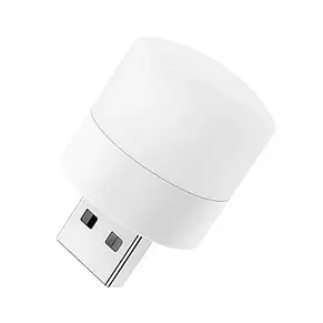 Лампочка USB Портативна мінілампа USB світлодіодна біла YU227, фото 4