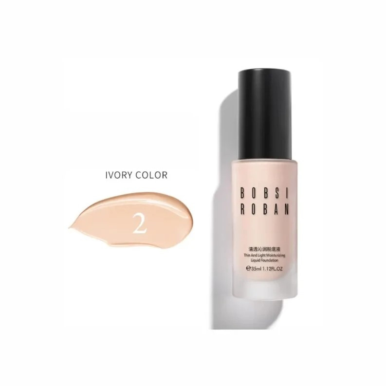 Зволожувальний тональний крем Dsiuan Bobsi Roban Liquid Foundation (02) SPF15 30 мл YU227