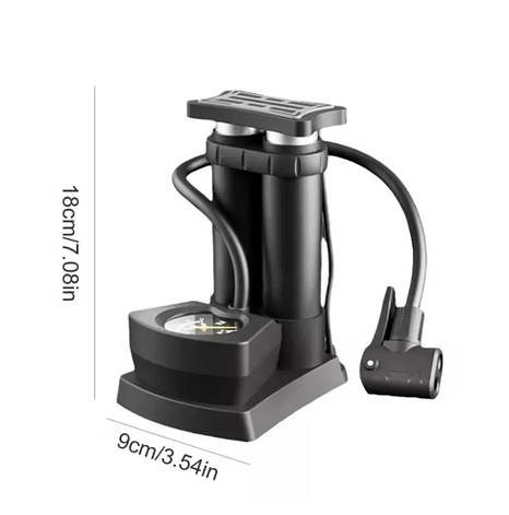 Насос ножний легкий портативний Air Pump AND 521-2414 S98-2409-Y YU227, фото 1