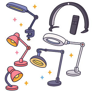 Настільні лампи