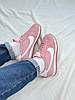 Жіночі кросівки Nike Cortez Vintage Suede Pink Кеди Найк Кортез рожеві замша демісезон, фото 10