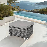 Пуфик із технороту Binonto, сірий колір