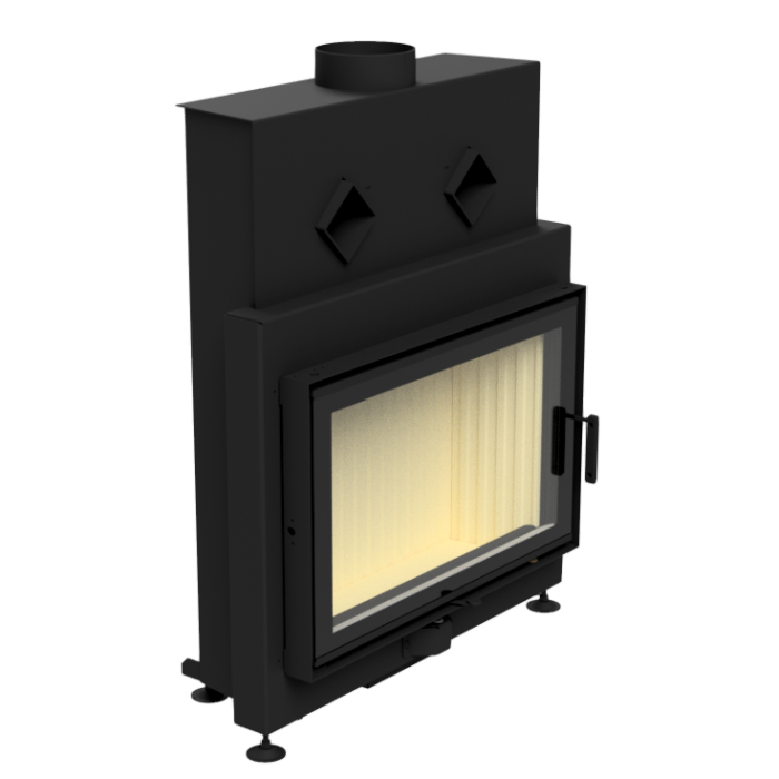 Повітряна камінна топка Gavryliv&Sons 80x52 Slim, фото 1