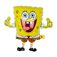 Фольгована кулька міні-фігура Губка Боб 38х26см Китай