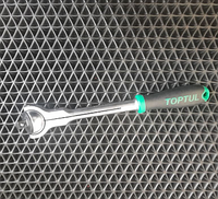 Тріскачка 3/8" з шарніром (360°) довга (240мм) 72 зубці TOPTUL CJLN1224