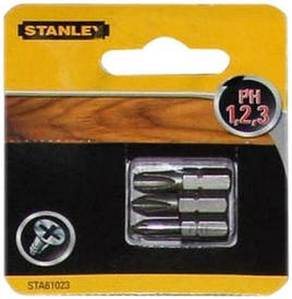 Біти STANLEY (PH1 / PH2 / PH3) STA61023