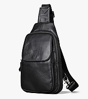 Чоловіча сумка на груди, слінг, бананка Leather Collection (5070)