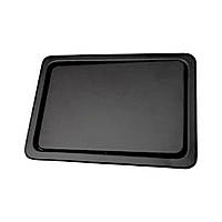 Система під відро для сміття колір чорний 270 мм прямокутна в стільницю люк, що обертається з неіржавкої сталі, врізне