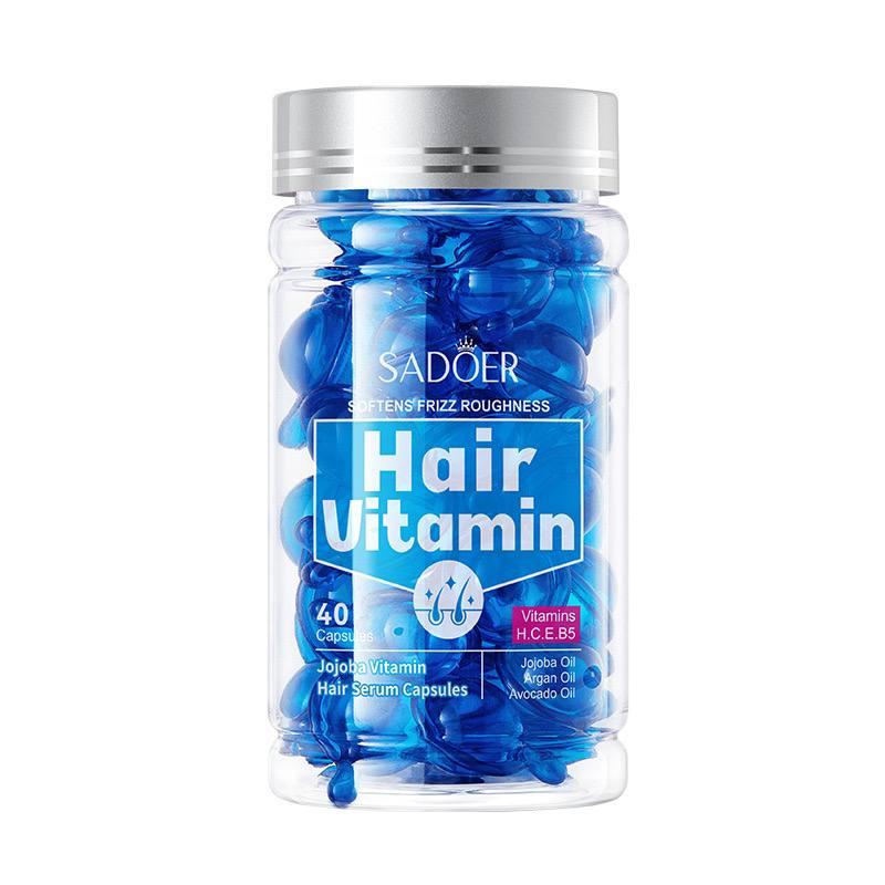Сироватка для волосся в капсулах "Jojoba Vitamin" з олією жожоба Sadoer, 40 шт, фото 1
