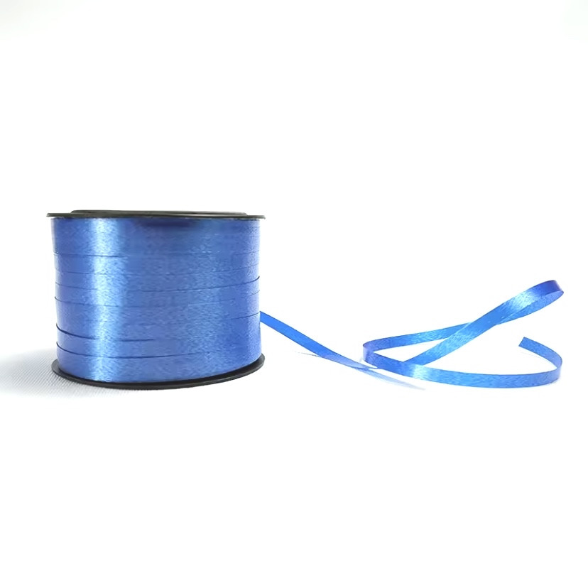 Стрічка для повітряних куль колір синій 100 м, фото 1