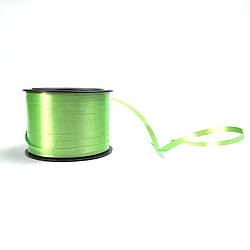Стрічка для повітряних куль, колір салатовий 100 м