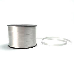 Стрічка для повітряних куль кольору срібло 100 м