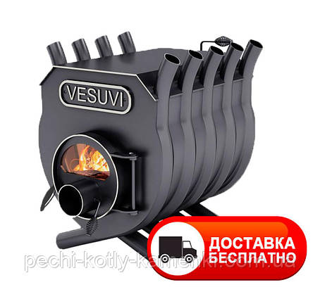 Піч калориферна бульер'ян "VESUVI" тип 02 з варильною поверхнею зі склом, фото 1