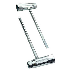 Комплект 2шт комбінованих свічкових ключ-викруток для бензопилки, бензокоси 13/19 мм