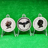 Срібна монета $1 «Клинохвостий орел» 1 унція 2024 — гордість Австралії, фото 2