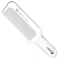 Білий гребінець для стрижки під машинку Ingrid Youtou Duracon