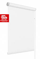 Рулонні штори тканина Акант 2018 білий колір з фіксацією