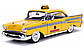 Машина металева Jada Марвел Жовте таксі Чеві Бел Ейр 1957 з фігуркою Дедпула 1:24 [253225001], фото 2