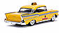 Машина металева Jada Марвел Жовте таксі Чеві Бел Ейр 1957 з фігуркою Дедпула 1:24 [253225001], фото 5