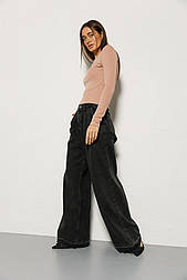 Жіночий лонгслів з імітацією майки