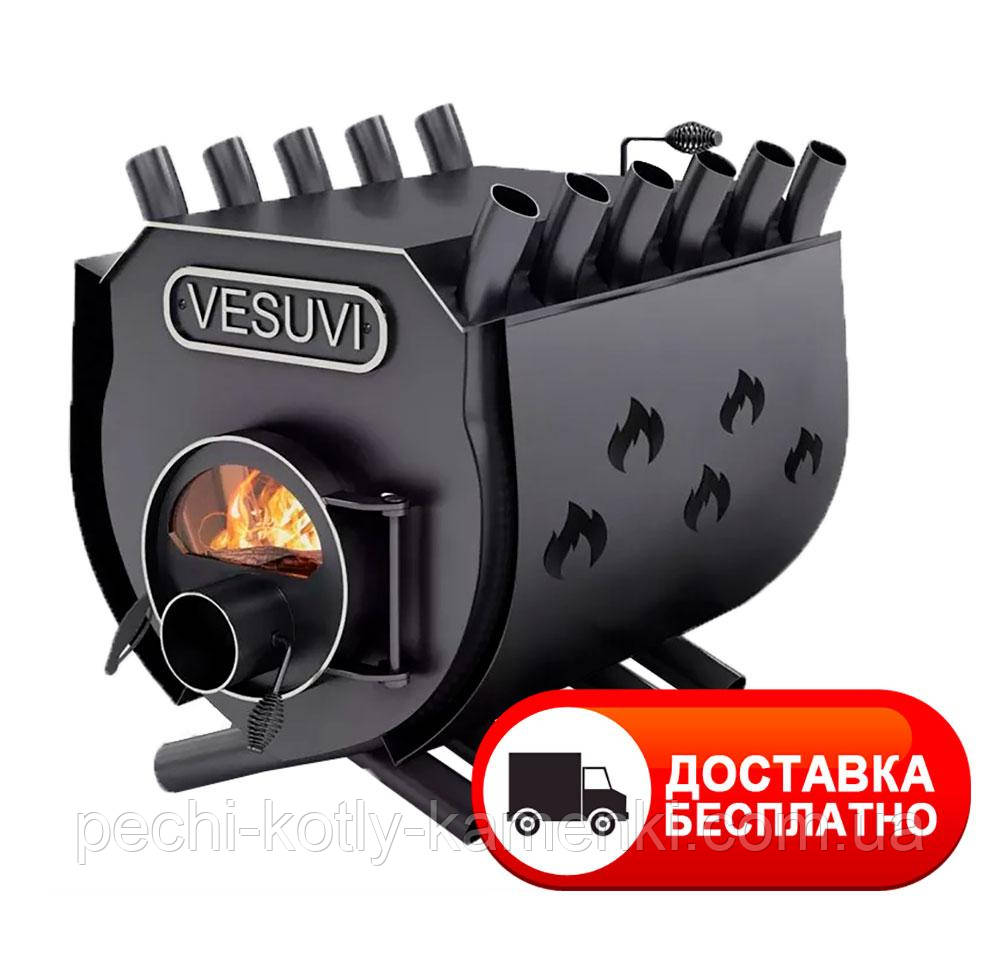 Піч булерьян "VESUVI" тип 03 з варильної поверхнею з перфорацією зі склом
