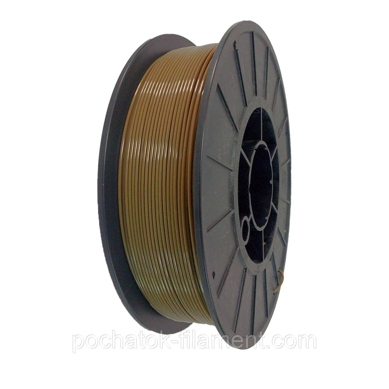 PETG філамент нитка пластик для 3D принтера Pochatok Filament 1,75 мм Хакі Койот, фото 1