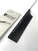 Гребінець для начісування з металевим хвостиком