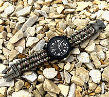 Ремінець для наручних годинників з паракорду універсальний Камуфляж