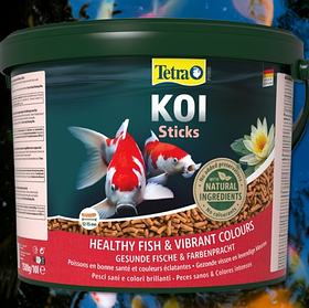 Корм TetraPond KOI Sticks 10L.