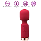 Силіконовий міні вібратор мікрофон, Стимулятор для жінок, кліторальний вібромасажер, Інтимні іграшки, фото 5