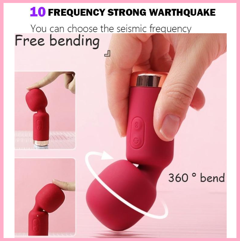 Силіконовий міні вібратор мікрофон, Стимулятор для жінок, кліторальний вібромасажер, Інтимні іграшки, фото 1