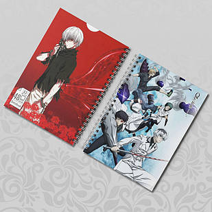 Скетчбук А5 48 арк. 150 гр.м² Аніме Tokyo Ghoul 002