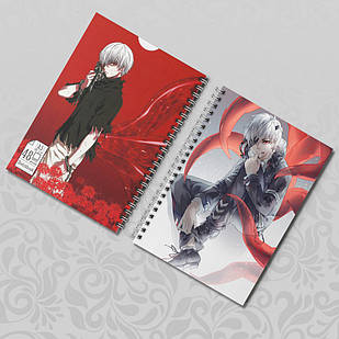 Скетчбук А5 48 арк. 150 гр.м² Аніме Tokyo Ghoul 003