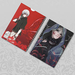 Скетчбук А5 48 арк. 150 гр.м² Аніме Tokyo Ghoul 006