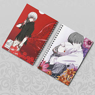 Скетчбук А5 48 арк. 150 гр.м² Аніме Tokyo Ghoul 007