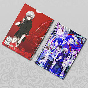 Скетчбук А5 48 арк. 150 гр.м² Аніме Tokyo Ghoul 008