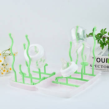 Сушарка для дитячих пляшок та сосок, 12 тримачів / Сушарка для сосок / Стійка для сушіння дитячих пляшок