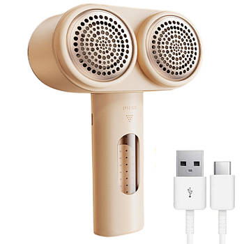 Акумуляторна машинка для видалення катишків, 3000мАч, від USB / Машинка від катишків / Машинка для катишків