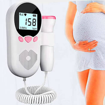 Детектор серцебиття плода, на батарейках, 3,0МГц, XL-1311 / Доплер фетальний / Портативний доплер