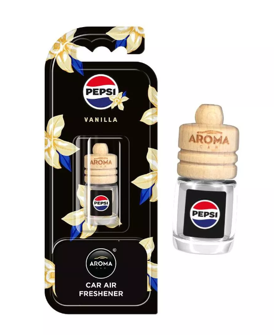 Автомобільний ароматизатор Aroma Car Pepsi Wood - Vanilla