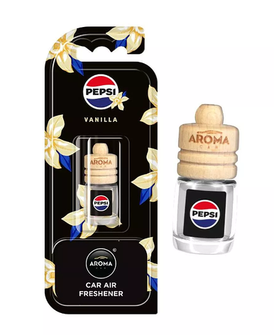 Автомобільний ароматизатор Aroma Car Pepsi Wood - Vanilla, фото 1