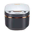 Smart рисоварка 5л, 900Вт, від мережі, HS-2002 / Мультиварка / Пароварка / Скороварка, фото 3