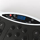 Платформа вібраційна для тренувань до 120кг + пульт, Білий / Віброплатформа для схуднення / Фітнес-платформа, фото 3