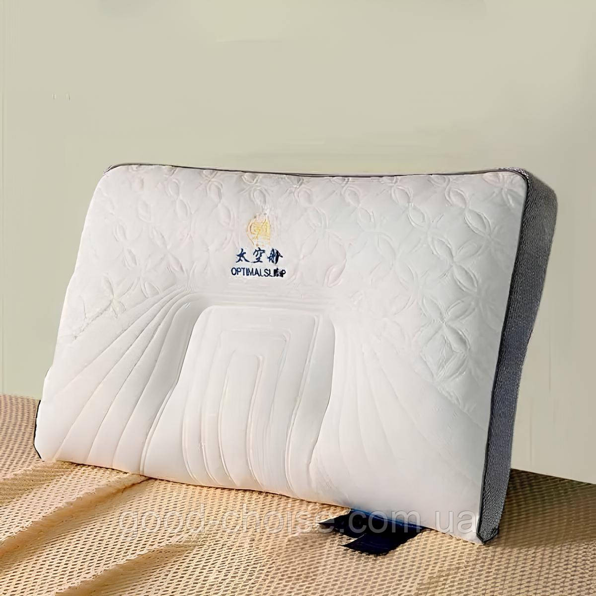 Подушка для сну з ефектом пам'яті 74×48×12см, Optimal Sleep / Ортопедична подушка