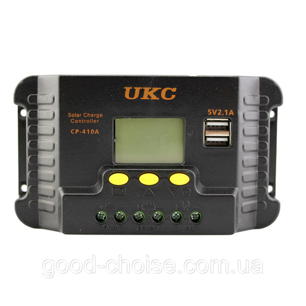 Контролер заряду сонячної батареї 30A, CP-430A / Контролер сонячної панелі
