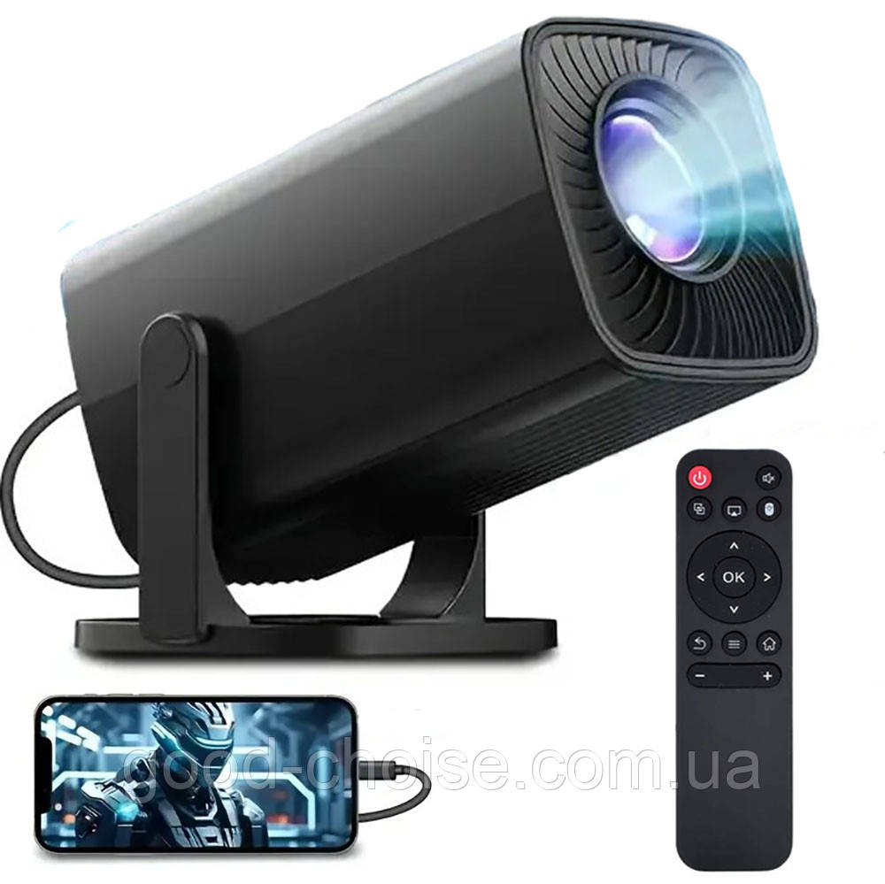 Міні-проектор Full HD, пульт, Q100 / Портативний проектор для дому / Домашній проектор для смартфона, фото 1