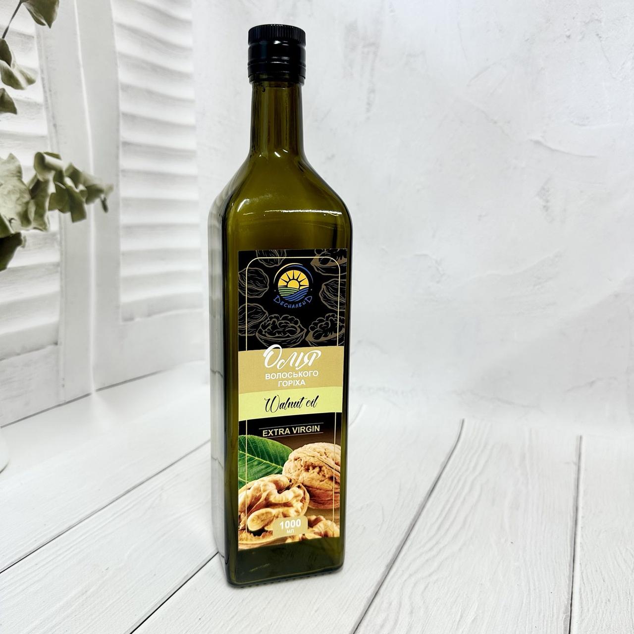 Волоського горіха олія холодного віджиму 1000 мл