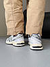 Кросівки Asics Gel 1130 White Black Beige Взуття Асікс Гель 1130 білі з чорним кеди текстиль замша демісезон унісекс, фото 8