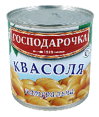 Квасоля натуральна 420 г жерстяна банка
