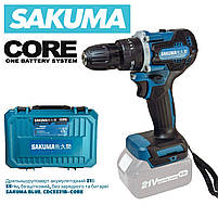 Шуруповерт акумуляторний безщітковий Sakuma BLUE CD5521B SET з 2 АКБ та зарядним пристроєм, фото 6